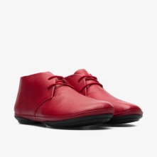 Camper Right Womens Ankle Boots US-74550 Red Online Sale